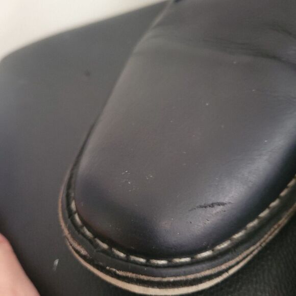 Steve Madden Chukka Boots Mens SiZe 11 Harken 017 Black Leather Shoe - Picture 2 of 9